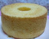 A picture of step 13 of Fluffy Plain Chiffon Cake.