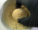 A picture of step 3 of Chewy Sweet Potato Mochi Cakes（红薯糯米饼）.