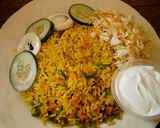 A picture of step 3 of Fried rice.