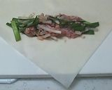 A picture of step 2 of Easy Hands-Off Grilled Spring Rolls.