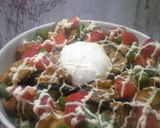 A picture of step 6 of Soft-Poached Egg Yakitori Bowl.