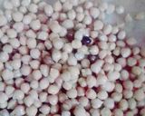 A picture of step 1 of Chana chat.