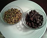 A picture of step 5 of Dark Chocolate Chip Pistachio Cookies.