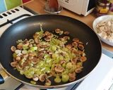 A picture of step 3 of Vickys Chicken, Leek & Mushroom Pot Pies GF DF EF SF NF.