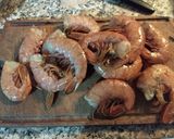 Foto del paso 2 de la receta: Pulpos a la provenzal, mejillones gratinados, rabas y langostino