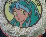 A picture of step 9 of Character Cake (Chocolate Decoration Plate) Kitty.