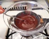 A picture of step 11 of Rich Bitter Chocolate Macarons.