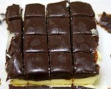 A picture of step 7 of Smooth Chocolate Truffle and Cheese Cubes.