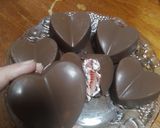Foto del paso 5 de la receta: Bombones de frutilla y crema bañados con chocolate