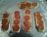 A picture of step 4 of Eggplant Pizza Roll Ups.