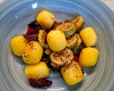Φωτογραφία βήματος 10 της συνταγής Gnocchi με λαχανικά στο Φούρνο C&G