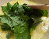 Foto langkah ke 4 dari resep Farfalle Spinach Cheese.