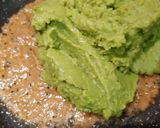 A picture of step 4 of Koraishutir kochuri/ Hare Matar ki Kachori.