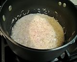 A picture of step 1 of Chicken ala King.