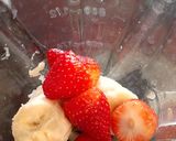 Foto del paso 1 de la receta: Smoothie choco-frutilla🍫🍓