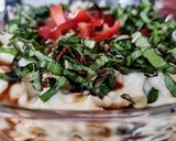Foto del paso 3 de la receta: BOWL DE QUESO Crema y Tomate🍅con Reducción de Vinagre Bálsamico y 🌿Albahaca🌿...!