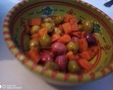 صورة لخطوة 4 من وصفة باذنجان مشوي(زعلوكة) مع المخللات