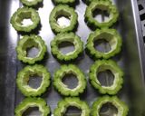A picture of step 1 of Stuffed Ampalaya.