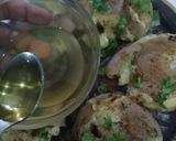 A picture of step 6 of Smashed Potatoes.