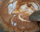 A picture of step 4 of Makhandi halwa.