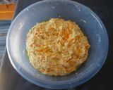 A picture of step 7 of Focaccia with Zucchini Blossoms.