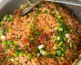 A picture of step 2 of Palm oil jollof 🍚 rice 🍽.