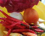 Foto langkah ke 1 dari resep Saus Sambal Kulit Buah Naga.