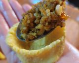 A picture of step 2 of Kibbeh ✨️.