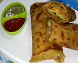 वेज चीज कबाब पराठा (Veg Cheese kebab paratha recipe in hindi) रेसिपी चरण 8 फोटो