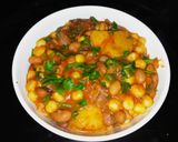 A picture of step 7 of Githeri special.