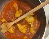 Foto del paso 1 de la receta: Pollo guisado, arroz y Spaghetti
