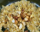 A picture of step 6 of Poha prasadum.