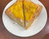 Hình bước làm 4 của món Sandwich nhân tôm