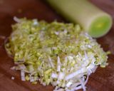 Foto del paso 1 de la receta: Risotto de peras con champiñones