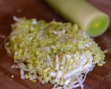 Foto del paso 1 de la receta: Risotto de peras con champiñones