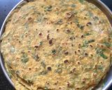 A picture of step 3 of Methi leaves 🍃 Thepla.