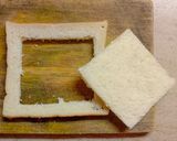 Foto langkah ke 2 dari resep Kreasi roti tawar mozarella cheese.