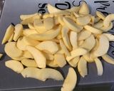 Une image de l'étape 5 de Tarte semi feuilletée aux pommes et amandes.