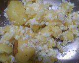 A picture of step 1 of Sesame corn appam.