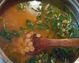 Foto del paso 6 de la receta: Sopa de estrellitas con pollo y espinacas