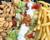 Glutén, tej, tojás, szójamentes, gyros tál recept fázis 3 fotója