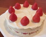 A picture of step 6 of Egg & Dairy-Free Steamed Shortcake (Layered Spongecake).