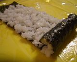 A picture of step 6 of Sushi Roll Snails for Charaben.