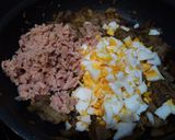 Foto del paso 4 de la receta Berenjenas rellenas de atún y huevo