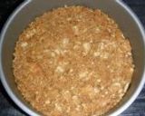 A picture of step 3 of No-bake Chocolate Cheesecake.