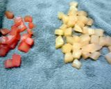 A picture of step 7 of Candied Zucchini Fruit Snacks (dehydrated/dehydrator).