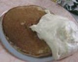 A picture of step 8 of Kinako Roasted Soybean Powder Whipped Cream.