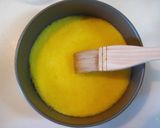 A picture of step 1 of Mango and Coconut No Bake Cheesecake.