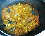A picture of step 5 of Pork Sauté with Creamy Tomato Cheese Sauce.