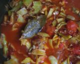 A picture of step 6 of Melting Cheese and Spring Cabbage Tomato Pasta.